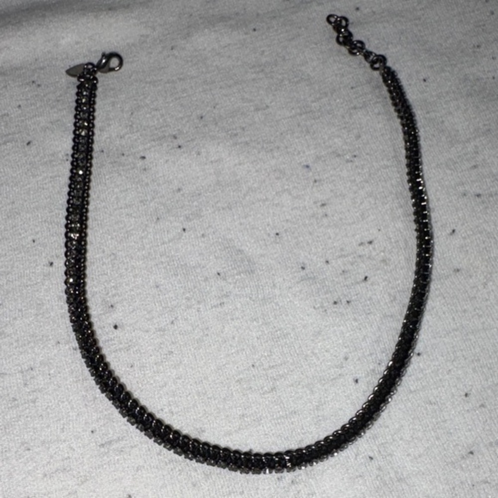Stella & Dot Black Chain Necklace